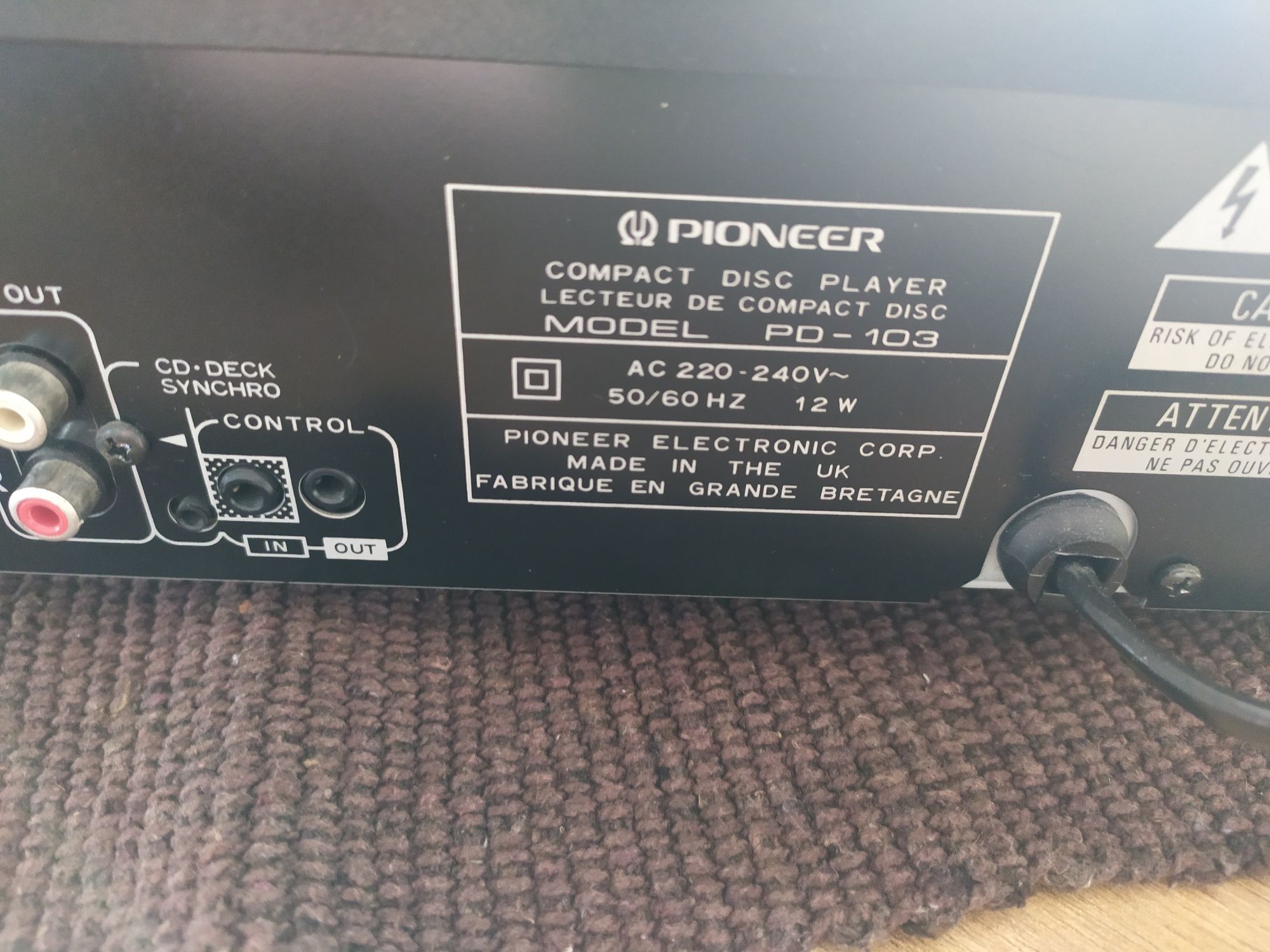 CD Pioneer PD 103