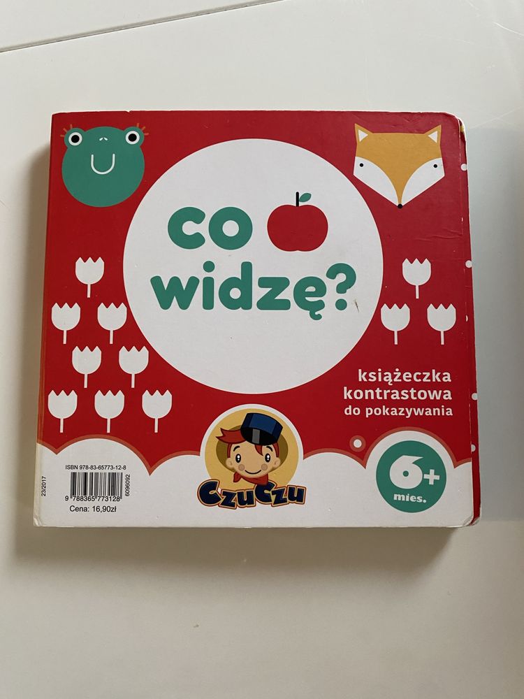 Co widzę, CzuCzu, ksiazeczka kontrastowa