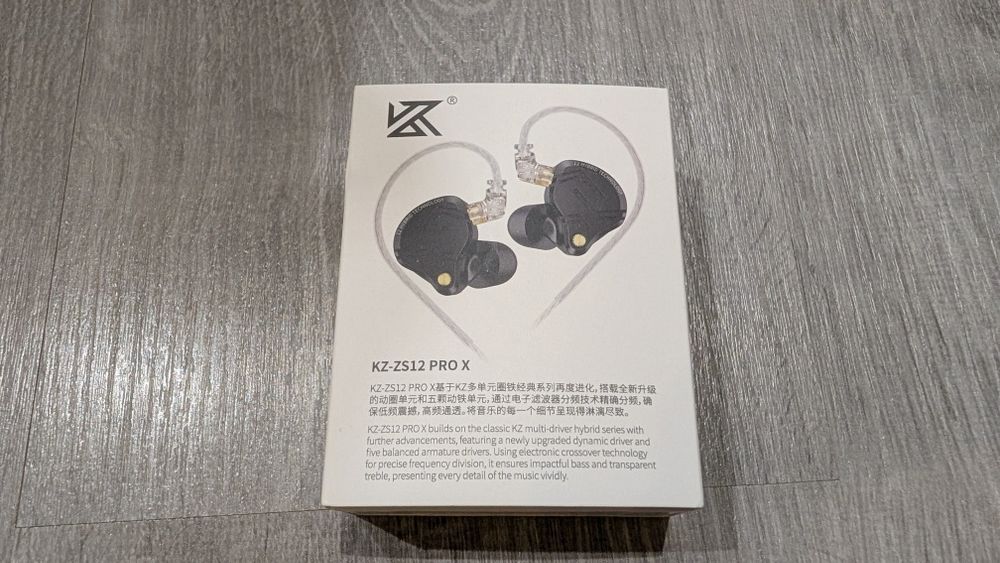 Earphones KZ-ZS12 PRO X