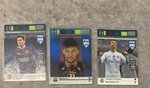 Panini karty pilkarskie Ronaldo, Messi barca real