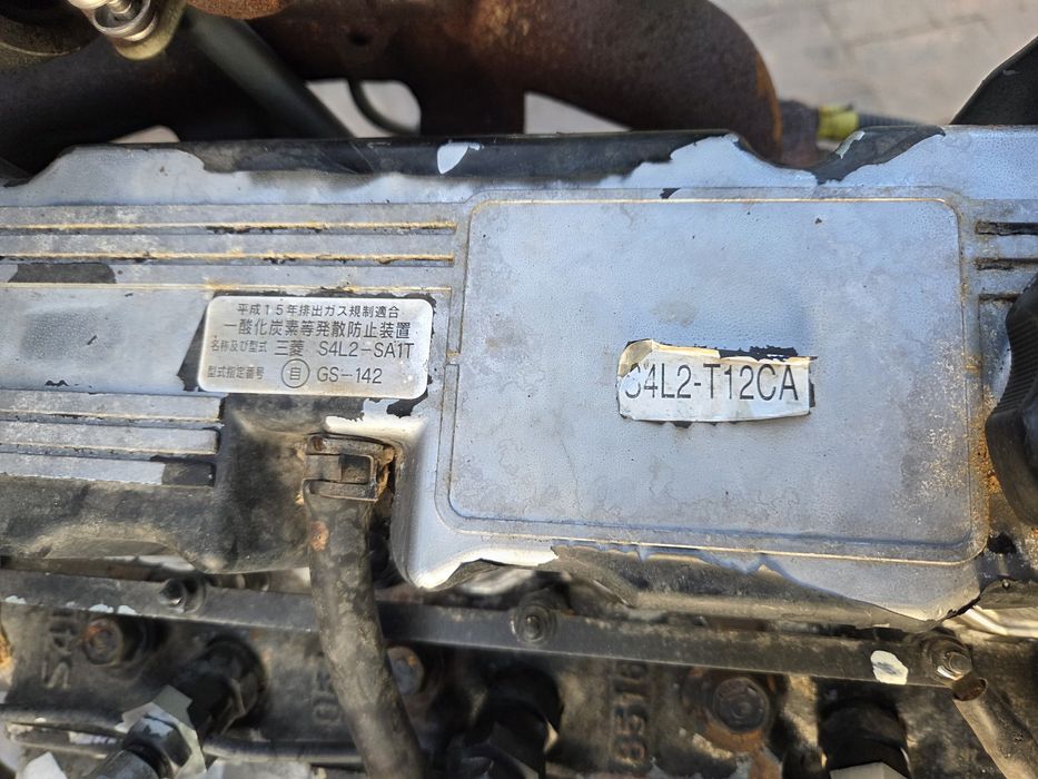 Silnik Mitsubishi S4L2 turbo kosiarka traktorek minikoparka