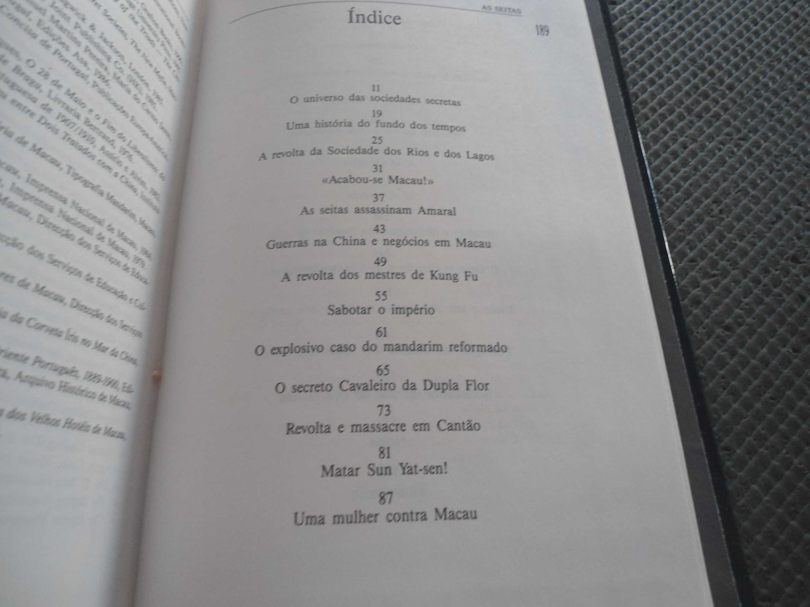 As Seitas-Histórias do Crime e da Politica em Macau-João Guedes