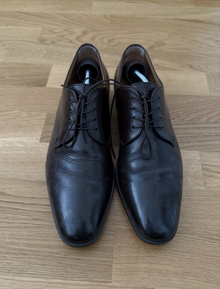 Hugo Boss buty do garnituru brązowe rozmiar 42