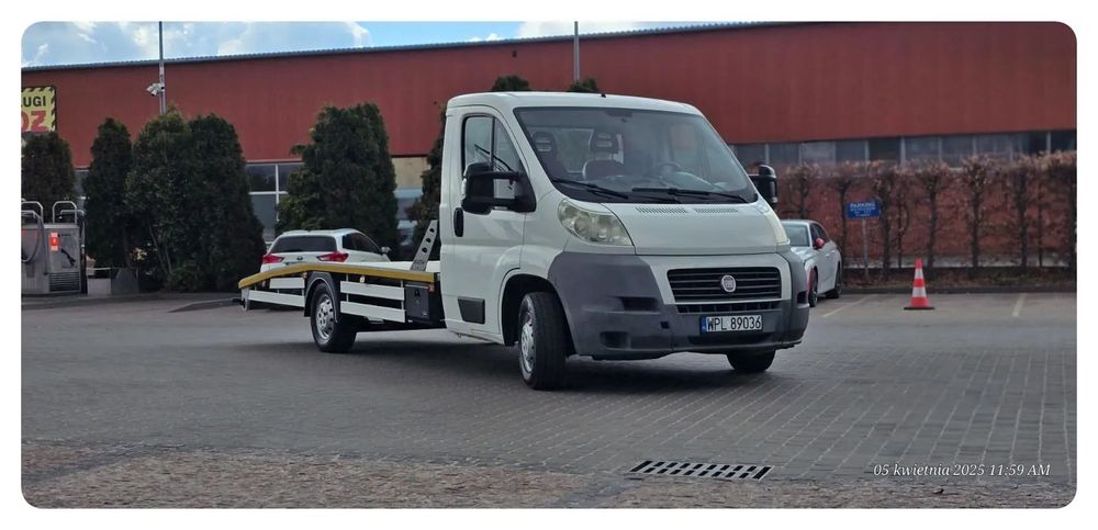 Fiat DUCATO  2.3 DIESEL 120 km niski przebieg nowy najazd