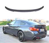 SPOILER BMW F36 GRAN COUPE 14-21 PRETO BRILHANTE
