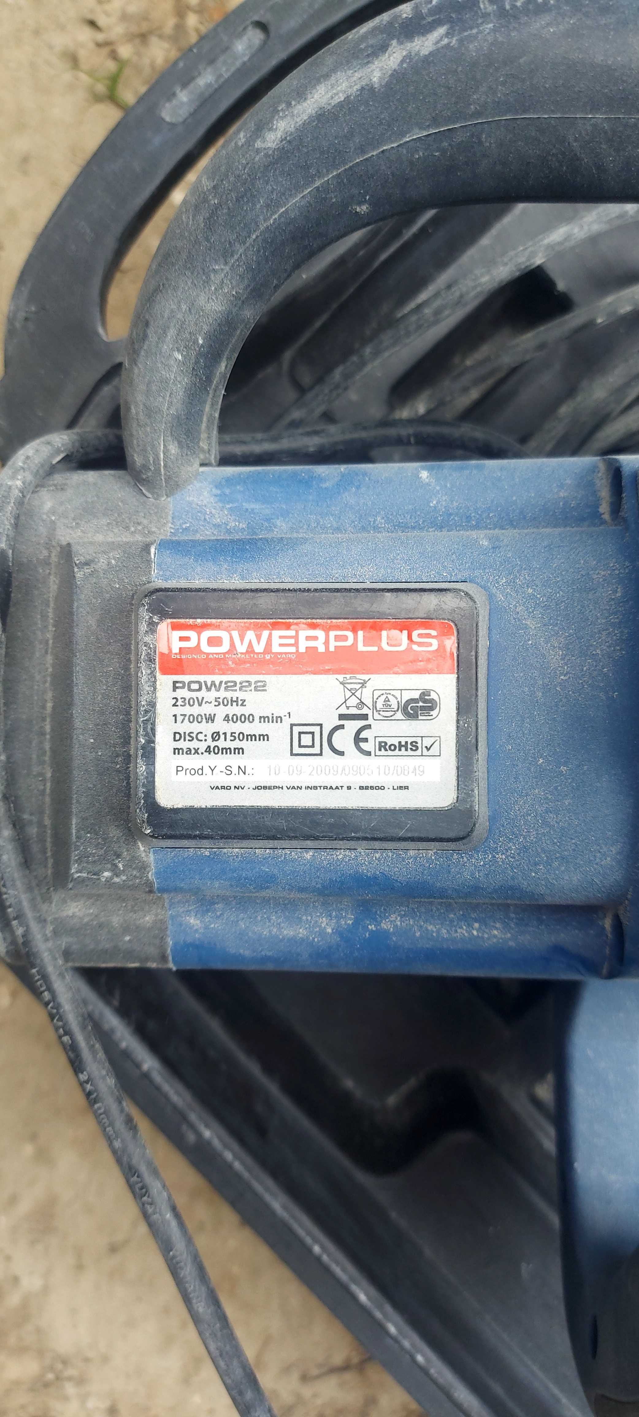 Bruzdownica PowerPlus 1700 W