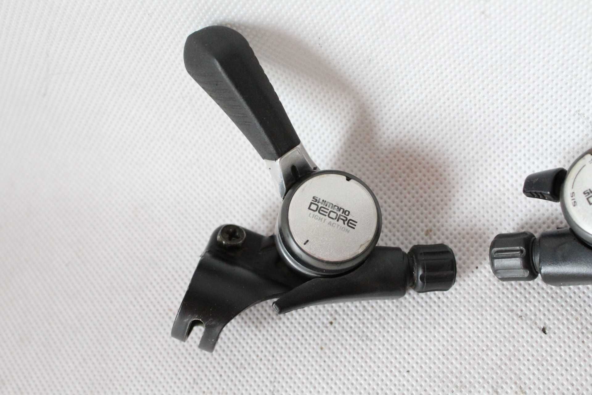 SUPER STAN manetki shimano deore THUMB SL-MT62 retro mtb 3x7s co2