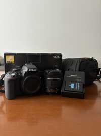 Nikon D3300 + Obiektyw AF-P 18-55