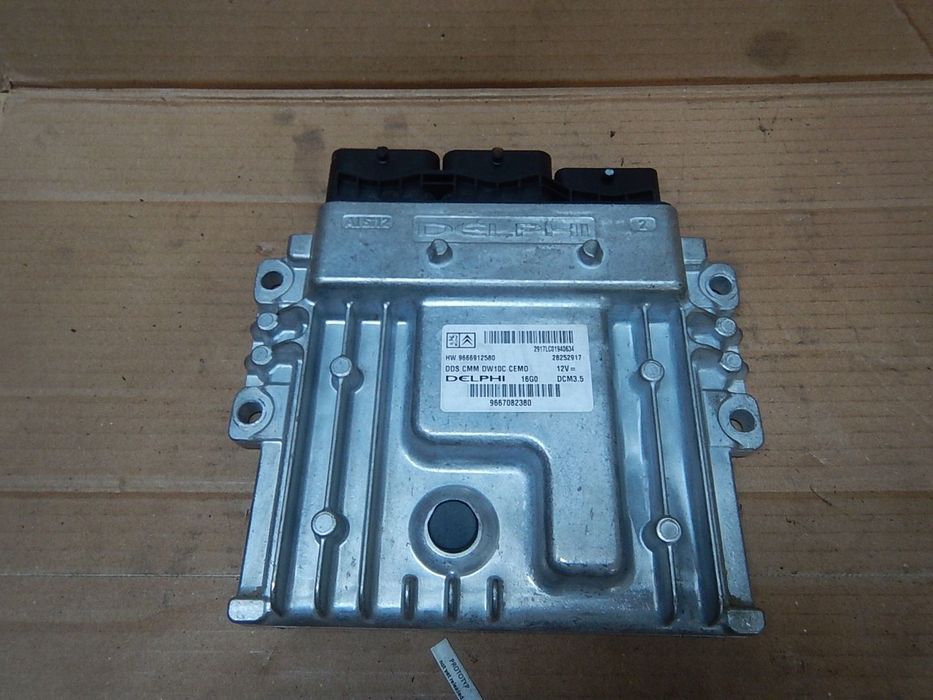 PEUGEOT CITROEN ECU 2.0 HDI 9666912580 STEROWNIK