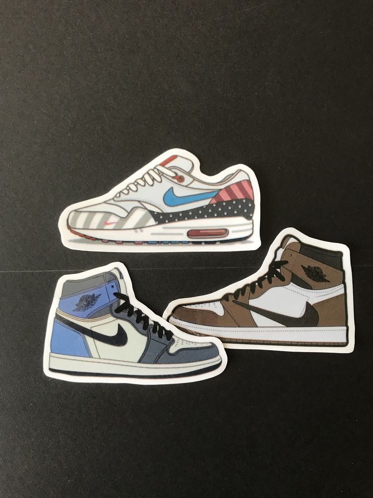 Naklejki wodoodprone Nike Off-White