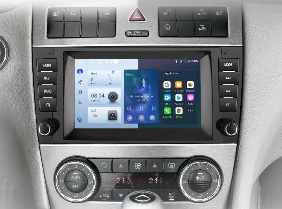 Auto Radio Android Mercedes  C220 w203 w209