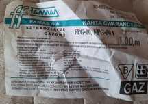 Szybkozłącze gazowe FPG