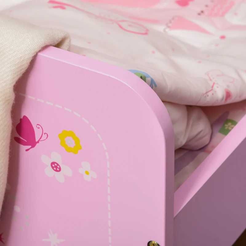 Cama para crianças acima de 3 anos, rosa