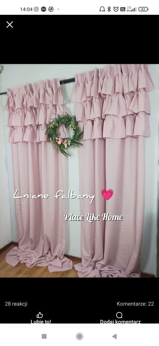 Firany w stylu Boho Falbany piękne łapacz snów
