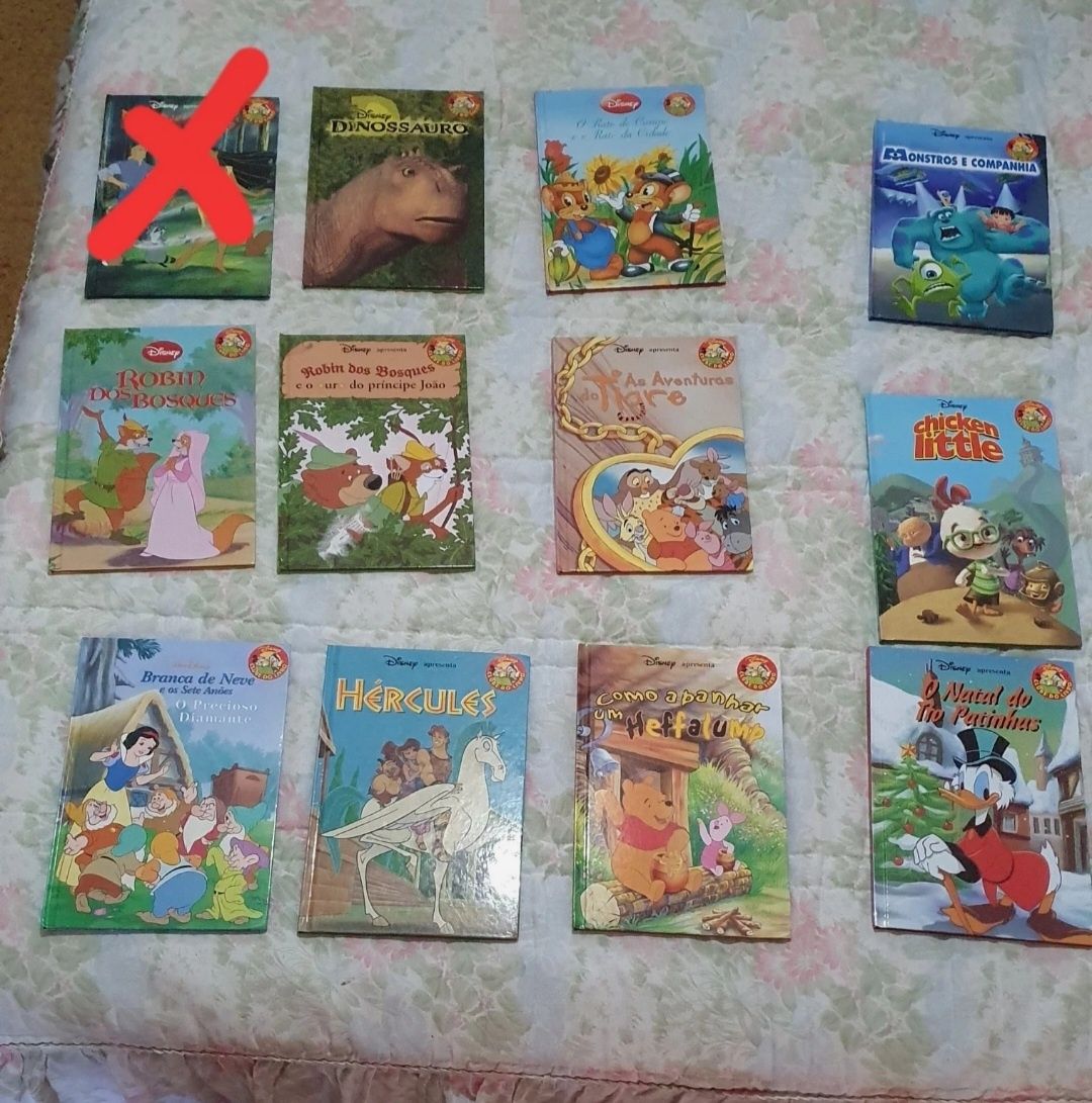 Livros desenhos animados da Disney