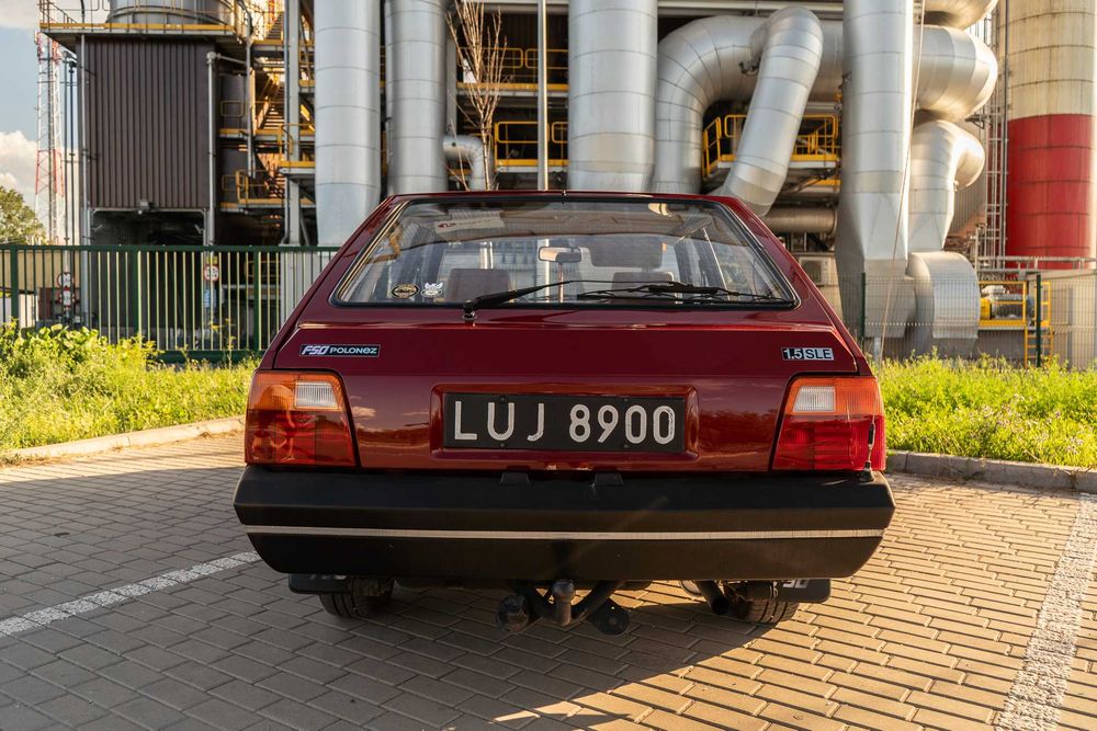 FSO Polonez 1.5 SLE MR89 Przejściówka Czarne Tablice