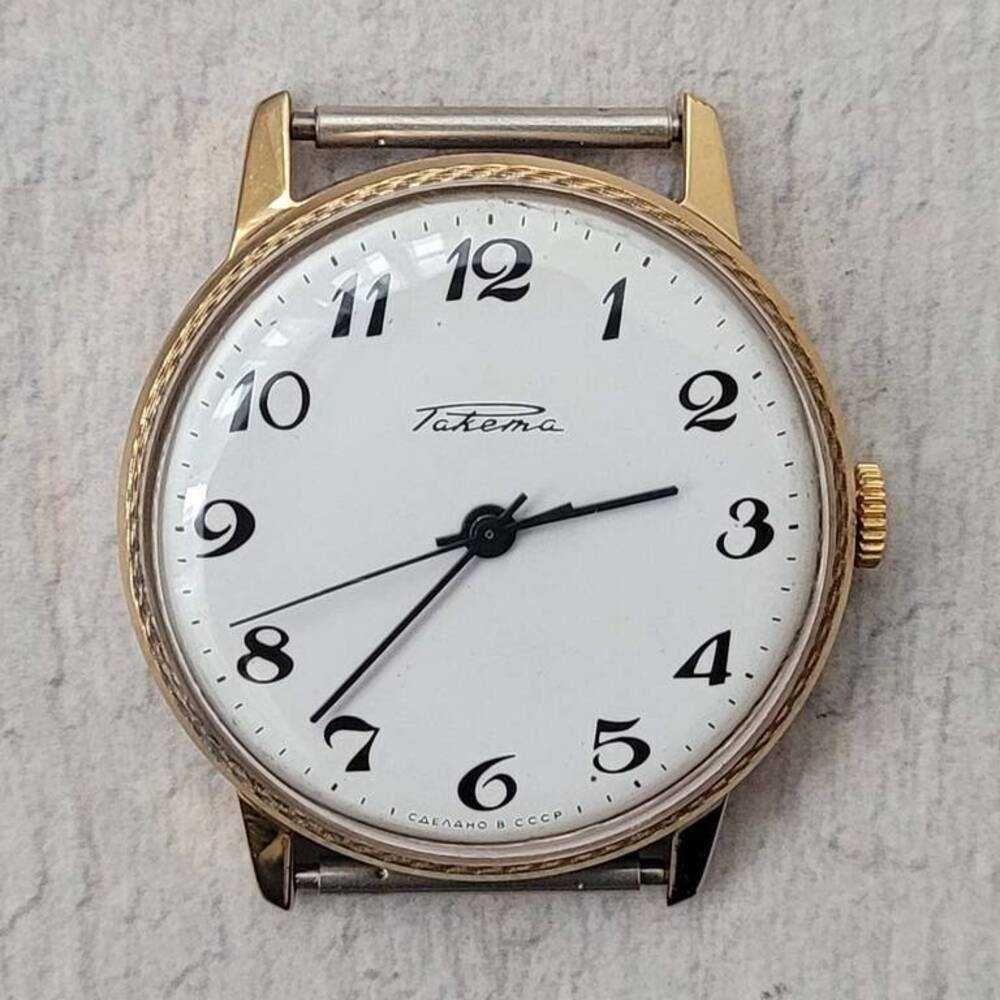 Pozłacany zegarek "Raketa" ZSRR