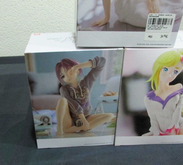 Pack 3 Figuras RelaxTime Banpresto