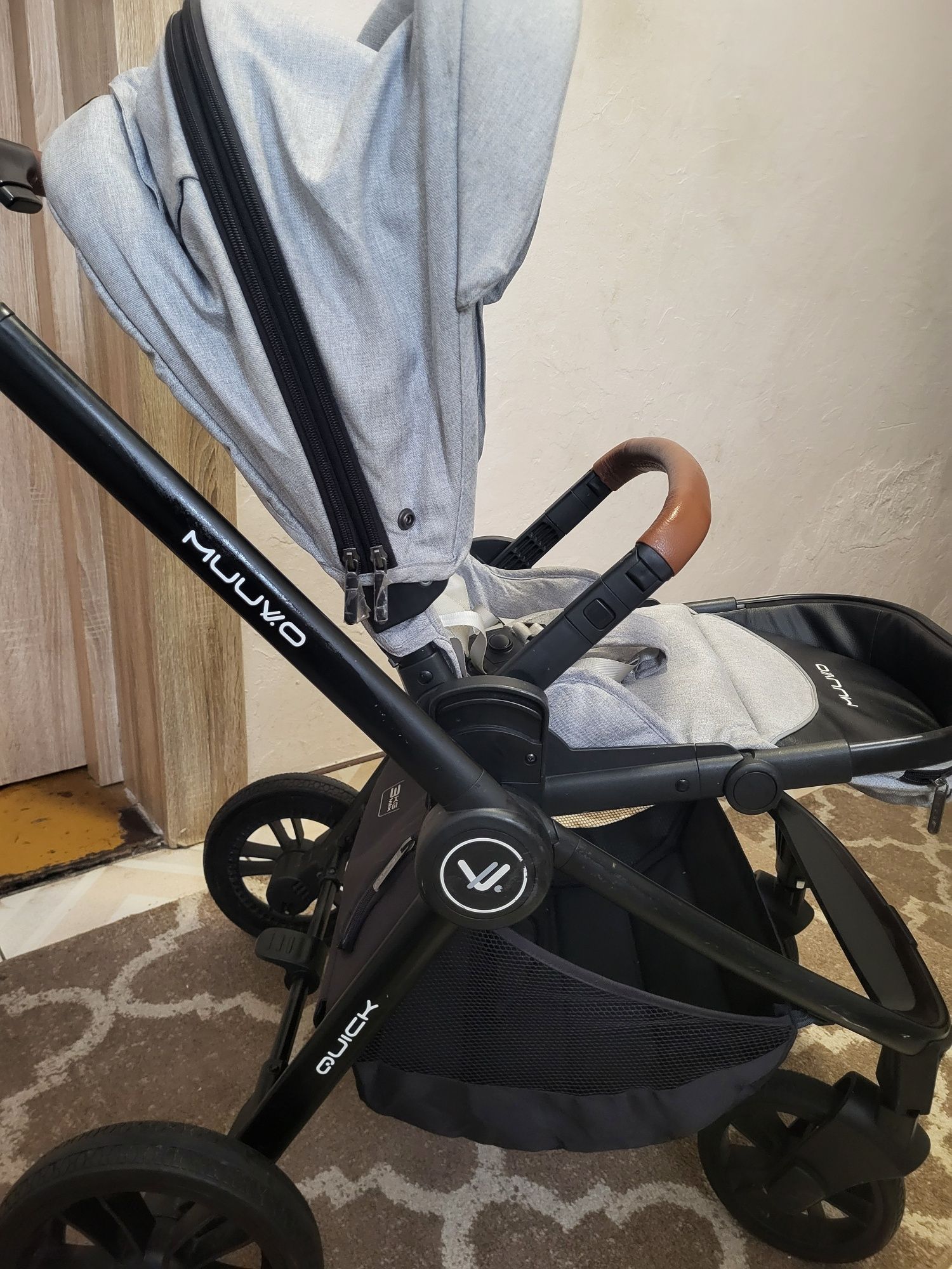 Wozek 2w1 muuvo Quick i kiddy evoluna isize +baza