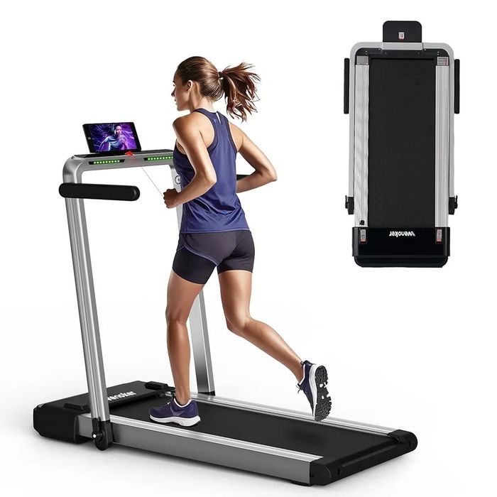 Bieżnia składana 14km/h Duża powierzchnia do biegania, wy