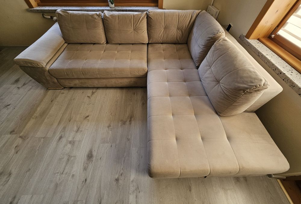 Narożnik z funkcją spania