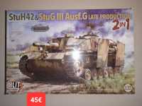 KIT 1/35 Dragon Tiger ITALERI Panzer AFV251/9 Takom King Tiger Tamiya