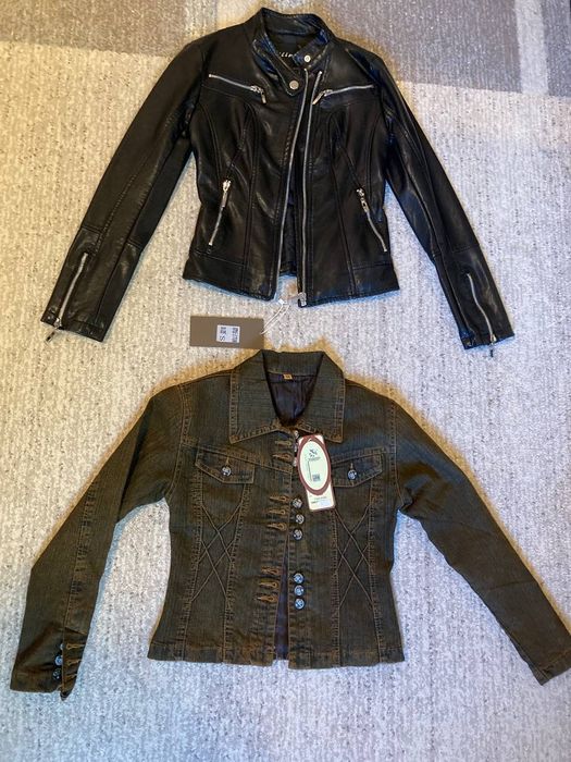 Эко кожа куртка-косуха размер S