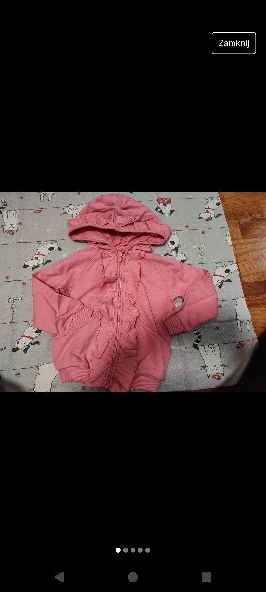 Bluza dla dziewczynki, rozmiar 86 -92