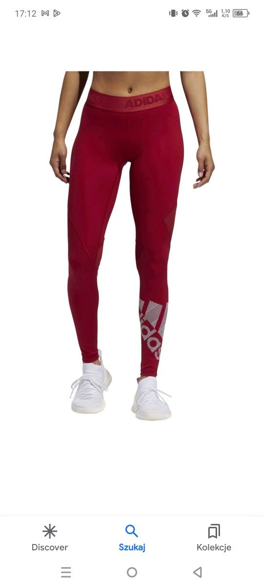 Leginsy sportowe damskie Adidas M