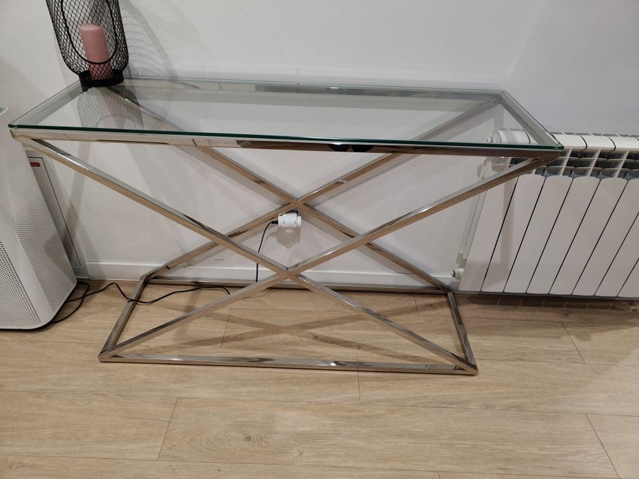 Konsola szklana Glamour