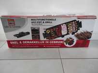 Grill elektryczny z Hot Pot duży  77cm x 26 cm