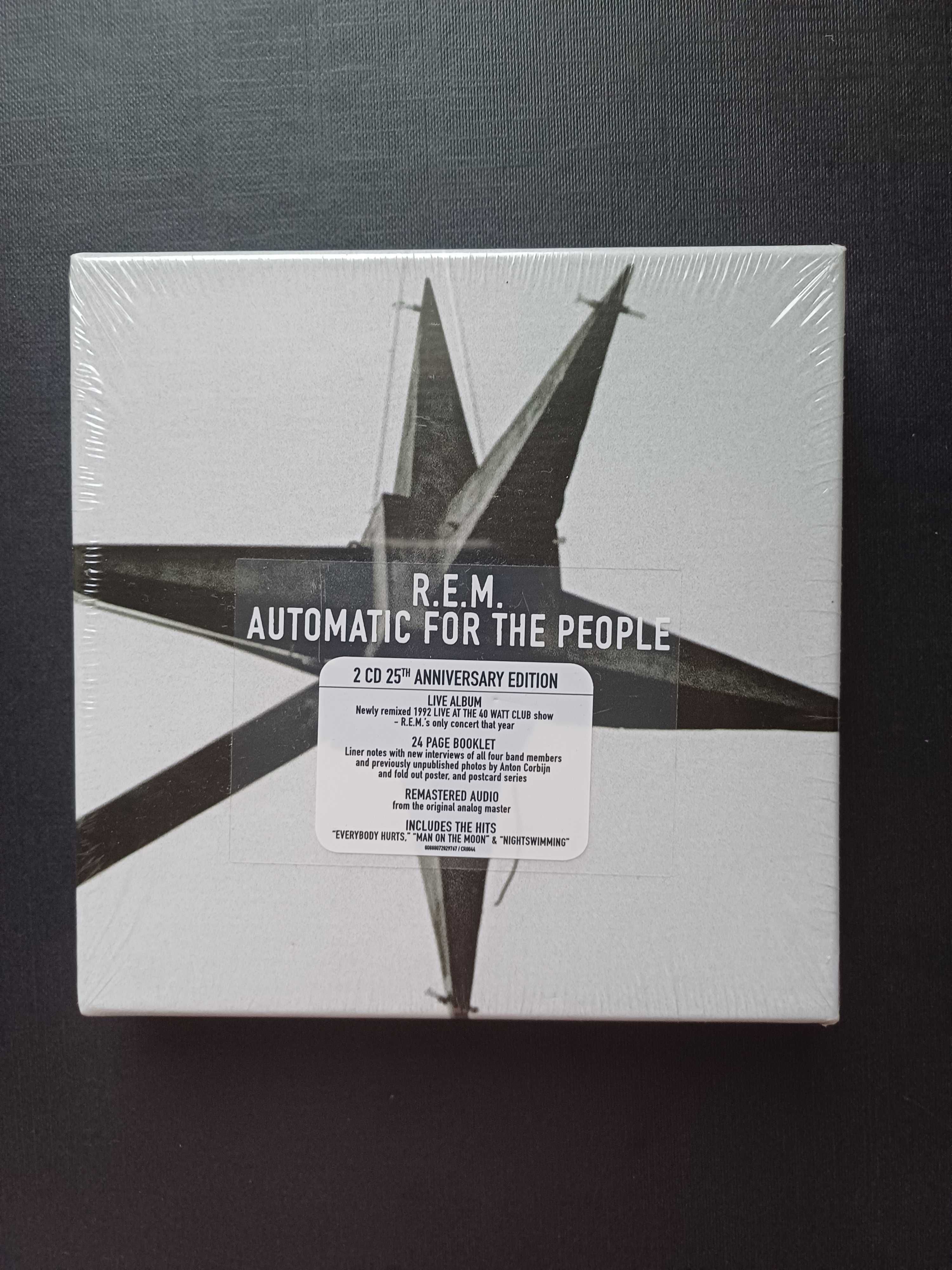 R.E.M. Automatic For The People 2 CD Deluxe nowa w folii charytatywnie