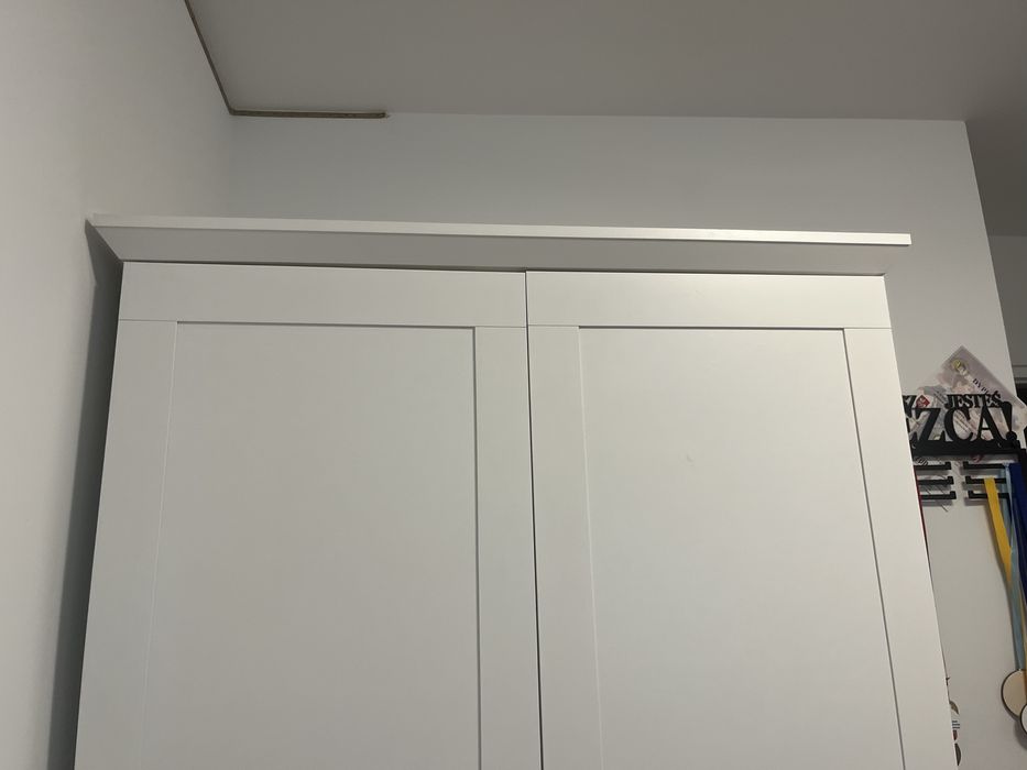 Szafa dwudrzwiowa biała