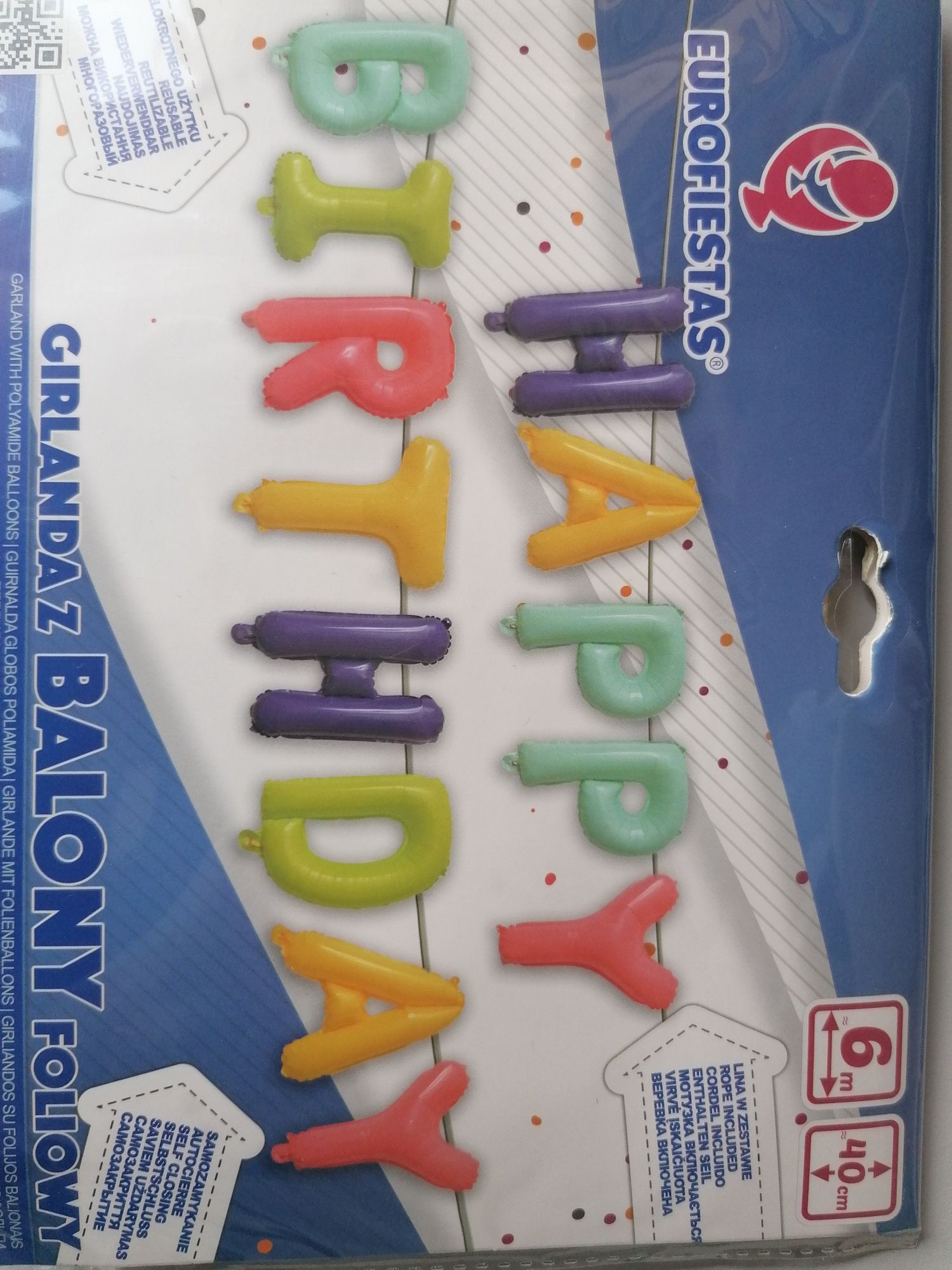 Balony z helem na urodziny, zestawy