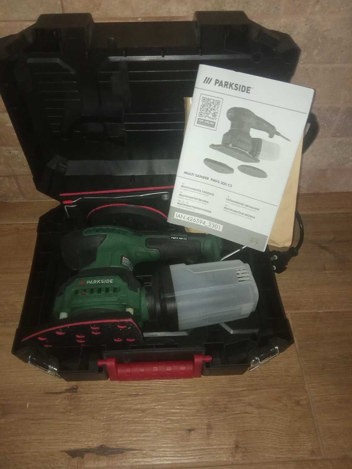 Багатофункціональна шліфувальна машинка 3 в 1 Parkside PMFS 200 C 3