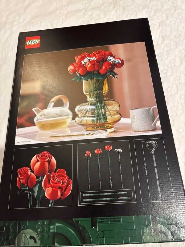 Lego Bukiet Róż na prezent, nowe NA PREZENT