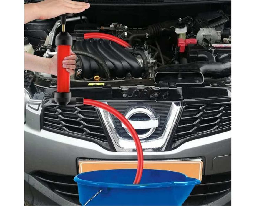 Pompka pompa do spuszczania odciągania oleju paliwa ropy wody ręczna