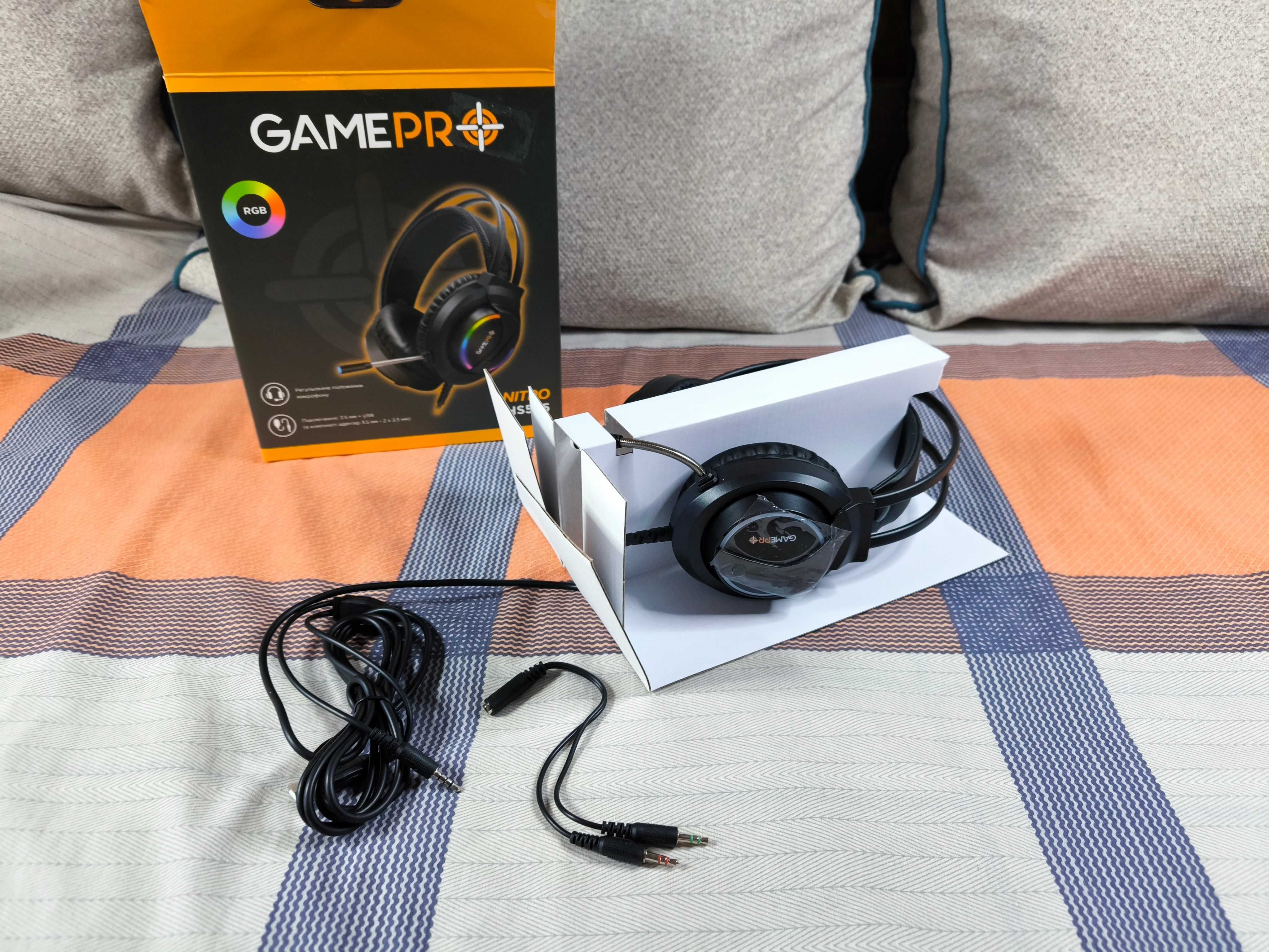 Навушники, Ігрова гарнітура GamePro Nitro HS565