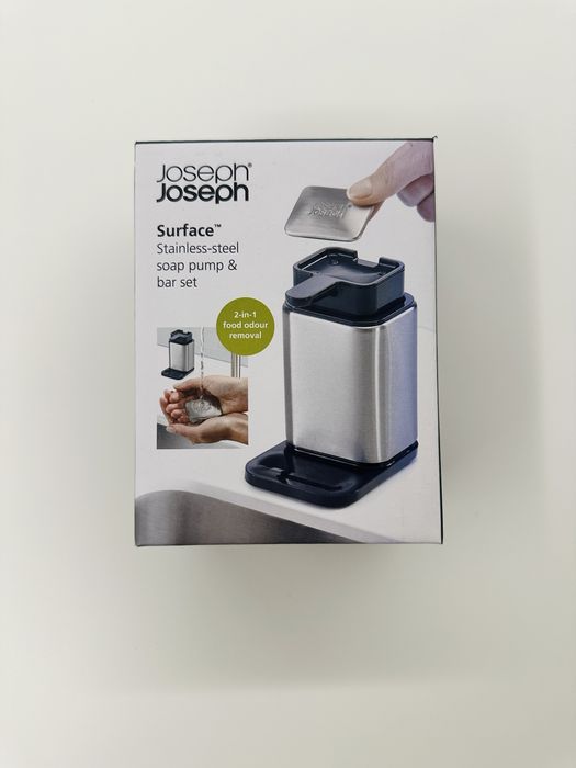 Dispensador e Sabonete de Aço Inoxidável Surface Joseph Joseph