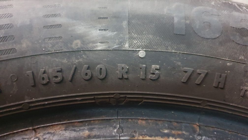 Opony letnie 165/60 r15 4 sztuki