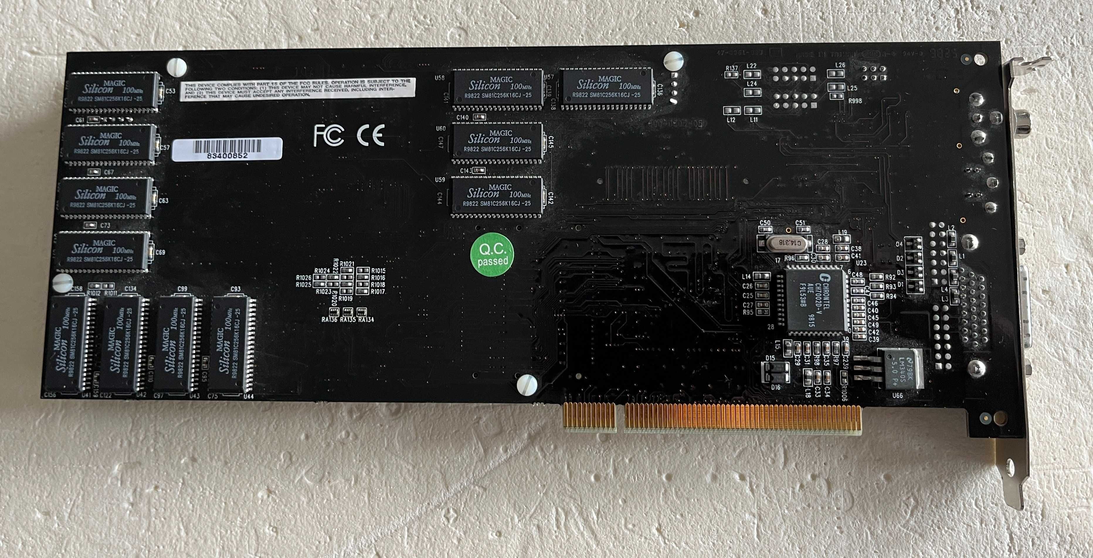 3dfx Quantum3d Obsidian2 X-24 Voodoo2 SLI na jednej karcie