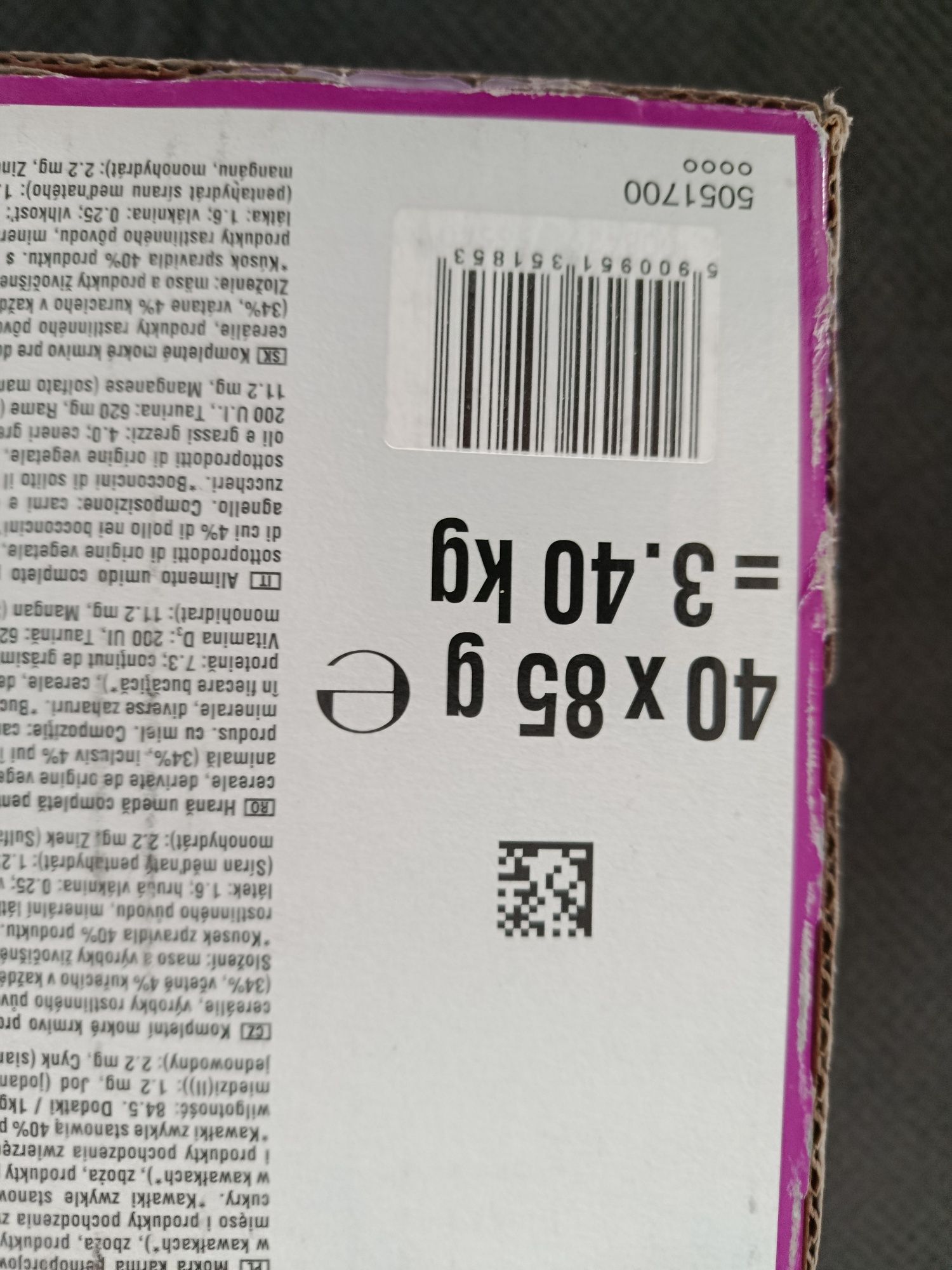 Whiskas mokra karma dla kota 40 saszetek