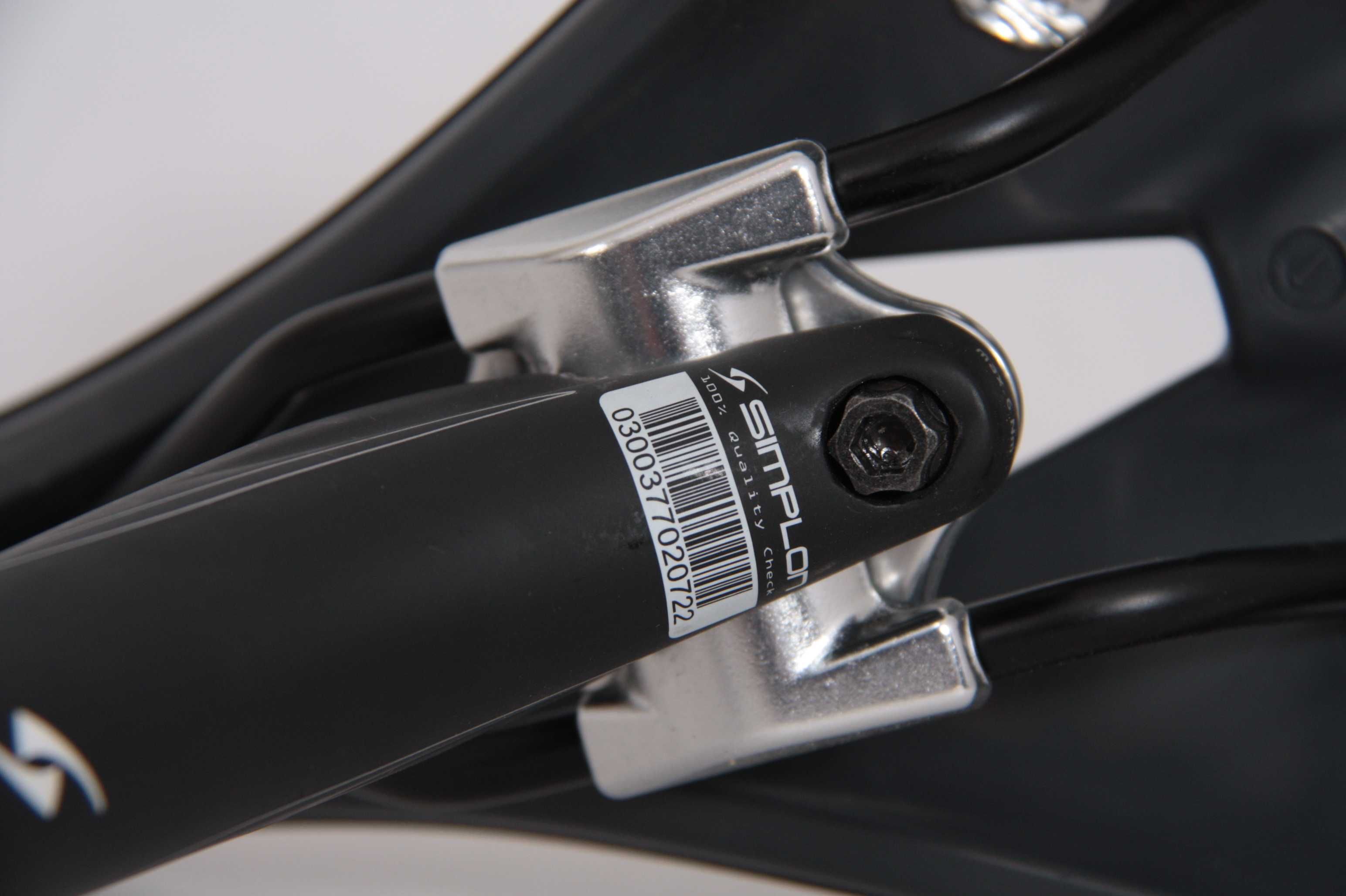 Carbon sztyca 27,2 + siodełko Selle Italia