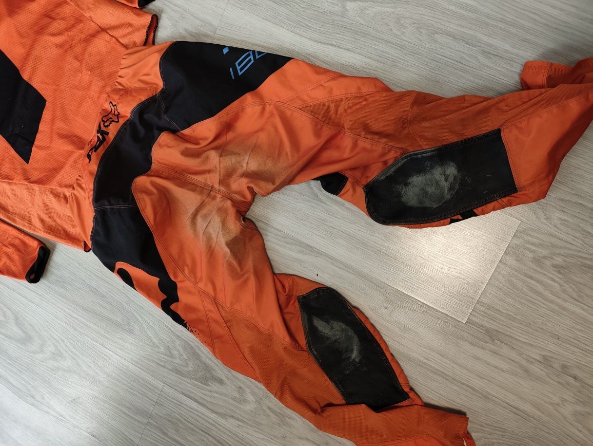 Strój Komplet Cross Enduro FOX RACING 180 Mastar Orange M/32