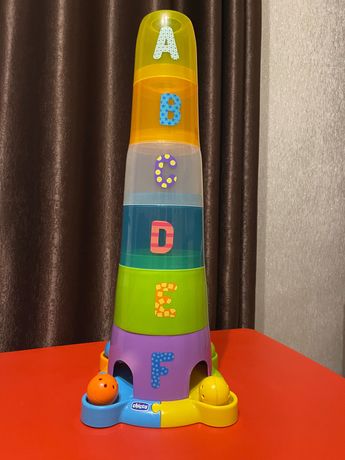 Детская игрушка Chicco Увлекательная пирамидка