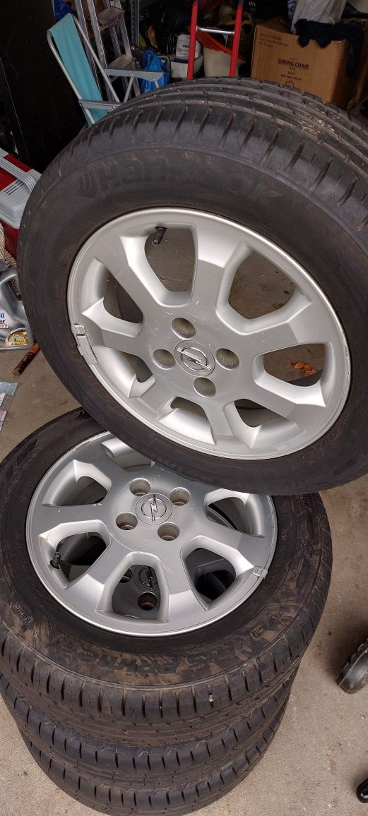 Felgi + Opony Orginalne Opel