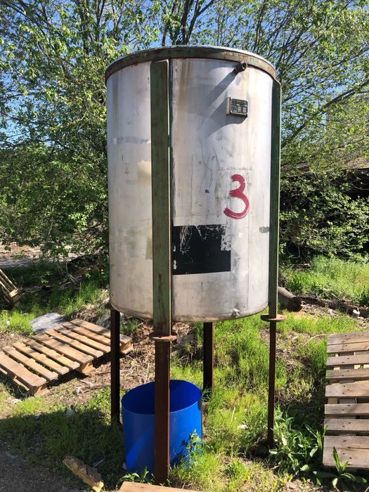 Бочка з нержавійки для поливу