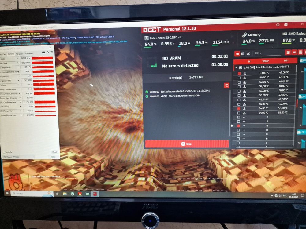 Відеокарта AsRock Phantom Gaming RX6800 16GB GDDR6 256bit KLAVAcomp