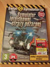 symulator lotniskowej straży pożarnej