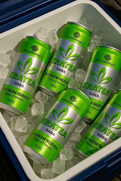 KRATEA GABA + CBD • Напій для релаксу • Яблуко